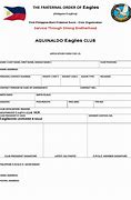 Image result for Eagles ID Form