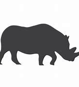 Image result for Black Rhino Stencil