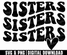 Image result for Sisters Font SVG