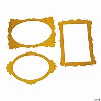 Image result for Gold Frame Cutouts