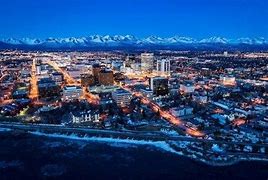 Image result for Night Anchorage Alaska