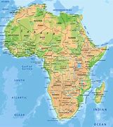 Image result for Map of Africa Labeled