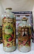 Image result for Decoupage Jars