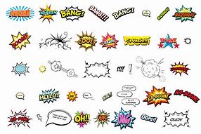 Image result for Original Art Comic Book Words