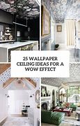 Image result for Wallpaper for Ceiling Design