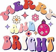 Image result for Merry and Bright Clip Art