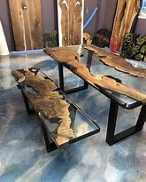 Image result for Blue Epoxy and Table Top