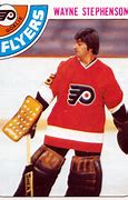 Image result for Wayne Stephenson Hockey