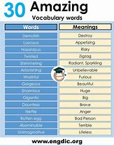 Image result for Big Vocabulary Words