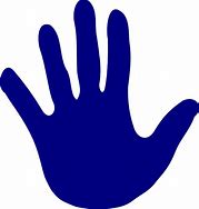 Image result for Blue Hand with Blue Outline Circle