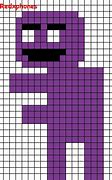 Image result for Purple Guy Pixel Art