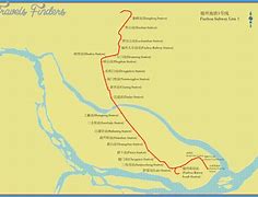 Image result for Fuzhou Subway Map