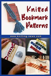 Image result for Knitted Bookmarks Free Patterns