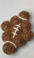 Image result for Football Pull Apart Cupcakes