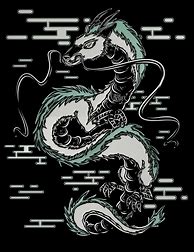 Image result for Spirited Away Dragon Drawing