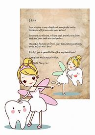 Image result for Free Personalized Tooth Fairy Letters