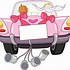 Image result for Just Married Car Cartoon