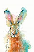 Image result for Hare Portrait Face