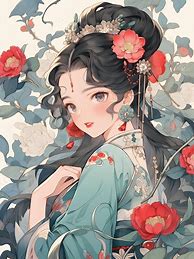 Image result for Chinese Anime Girl Art