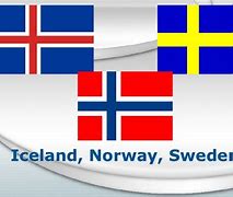 Image result for Norway-Sweden Iceland Flag