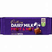 Image result for Cadbury Dairy Milk Fruit and Nut Chocolate