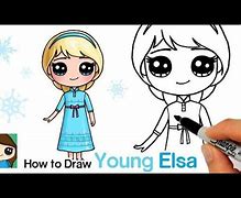 Image result for Cute Easy Elsa Painting