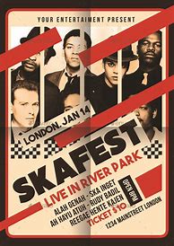 Image result for Ska Music Posters