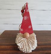 Image result for Wooden Gnome Christmas Ornaments