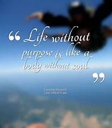 Image result for Life without Purpose Quote