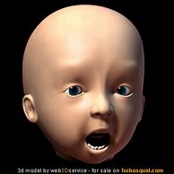 Image result for Free 3D Model of Baby Head