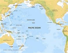 Image result for Pacific Ocean Us Map