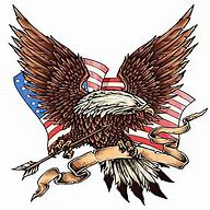 Image result for Eagle and USA Flag Tattoo