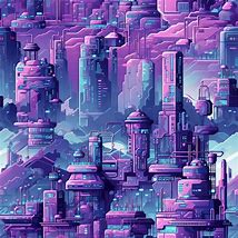 Image result for Futurist Pixel Art