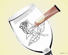 Image result for Free Wine Glass Stencils