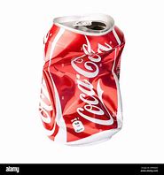 Image result for Knocked Out Coke Can