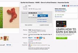 Image result for Cheeto That Looks Like Harambe