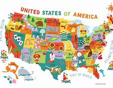 Image result for United States Map Kids