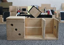 Image result for DIY Wooden Desk Organizer