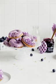 Image result for Blueberry Donuts