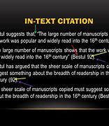 Image result for How to Cite an in Text Citation