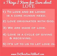 Image result for Things You Don't Know About Love