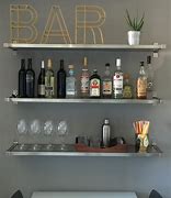 Image result for Standing Bar Shelf