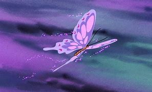 Image result for Purple Rose with Butterfly GIF