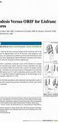 Image result for Lisfranc Orif