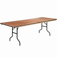 Image result for Wood Folding Banquet Table