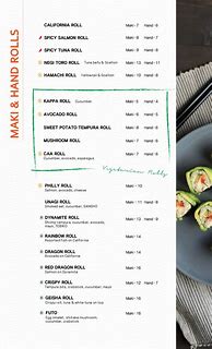 Image result for Sapporo Sushi Menu