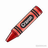 Image result for Red Crayon Clip Art