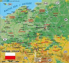 Image result for Poland Country Map