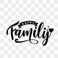 Image result for Happy Family Word Art