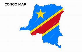 Image result for Congo Flag Map